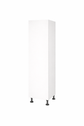 Kitchen Base 450mm, 1 Door Tall Cabinet, Door Closed, White