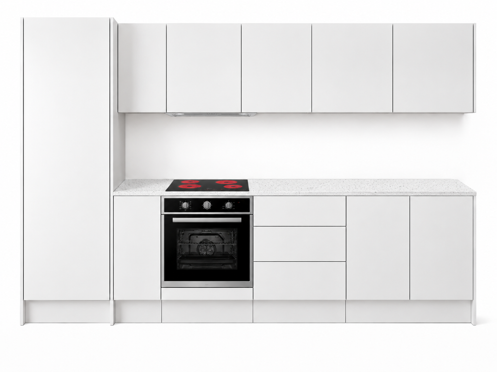 Kitchen Base 2554mm Kitchen Cabinet Package + Appliance Package