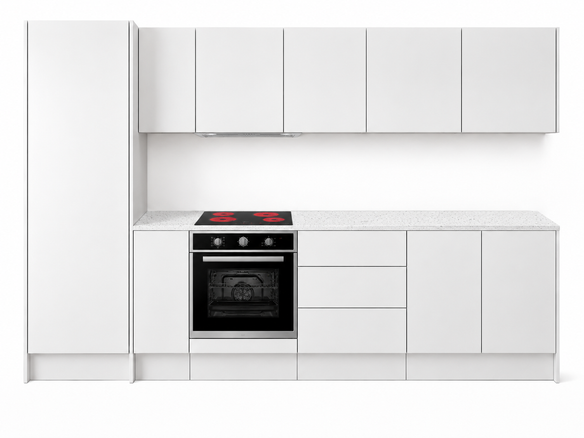 Kitchen Base 2554mm Kitchen Cabinet Package + Appliance Package
